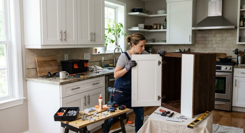 Oak Cabinet Remodeling in Austin, TX