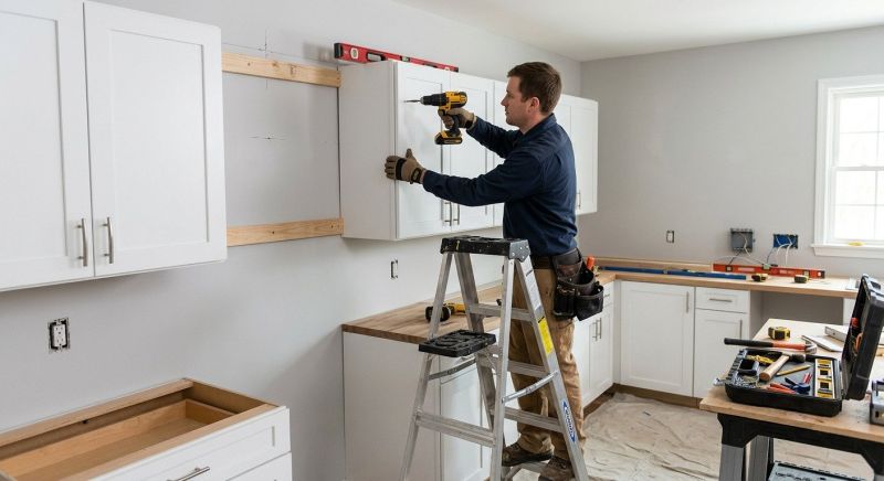 Wall Cabinets Installation in Carmel, IN