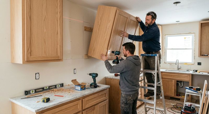 Wood Cabinet Installation in Dayton, OH