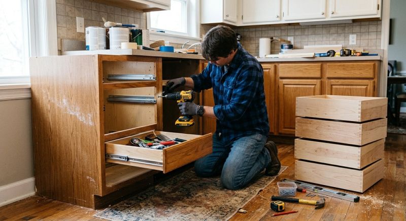 Cabinet Restyling in Carmel, IN