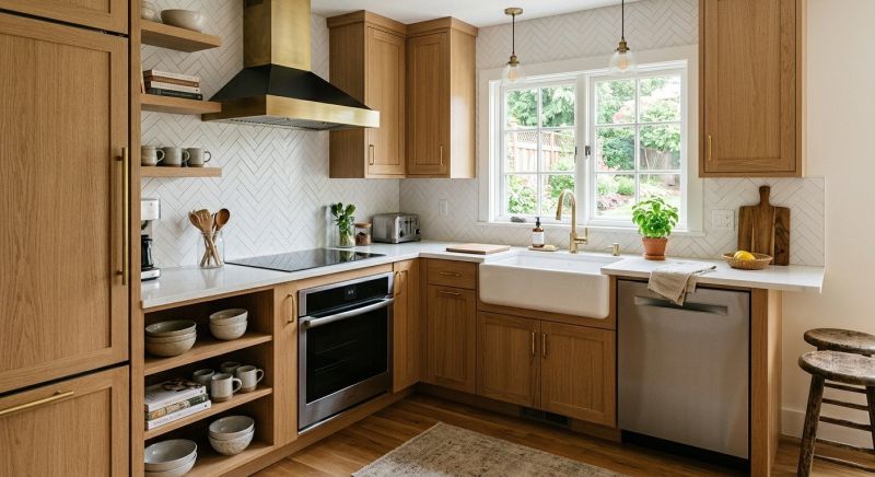 Cherry Cabinet Remodeling in Columbus, OH