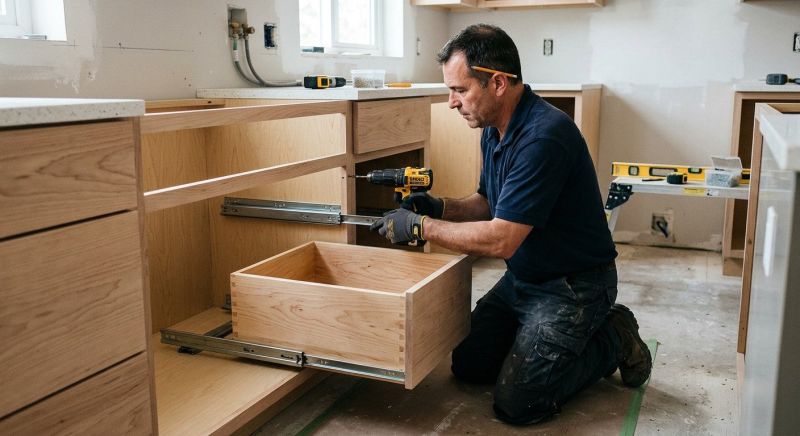 Cupboard Installation in Bloomington, IN