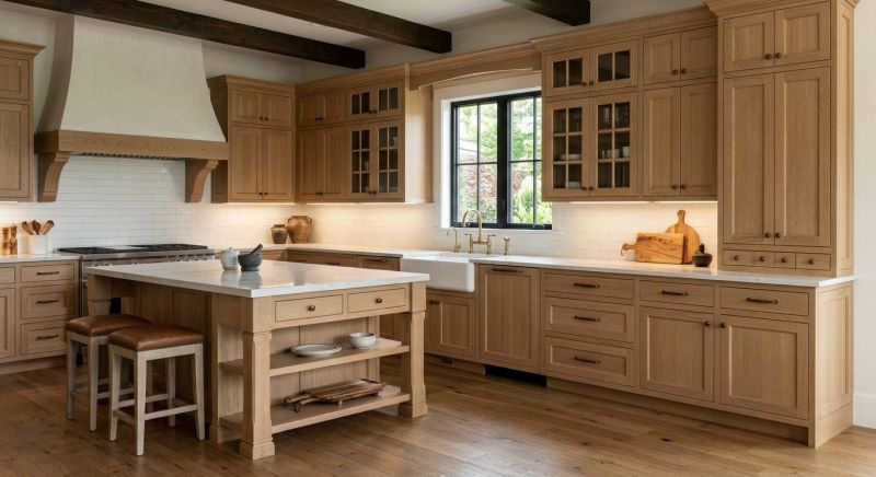 Kitchen Island Construction in Lafayette, IN