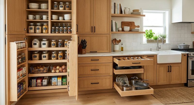 Kitchen Storage Replacement in Carmel, IN