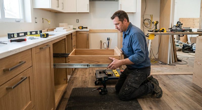Kitchen Storage Replacement in Carmel, IN