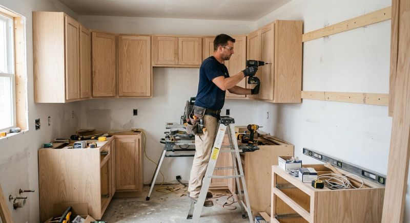 New Cabinets Installation in Muncie, IN