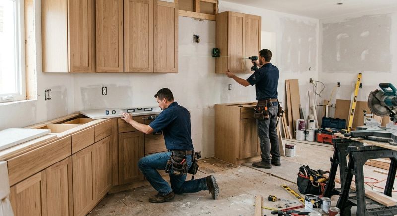 New Cabinets Installation in Muncie, IN