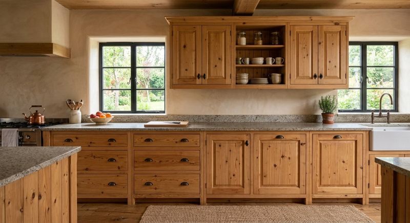 Pine Cabinets Installation in Carmel, IN